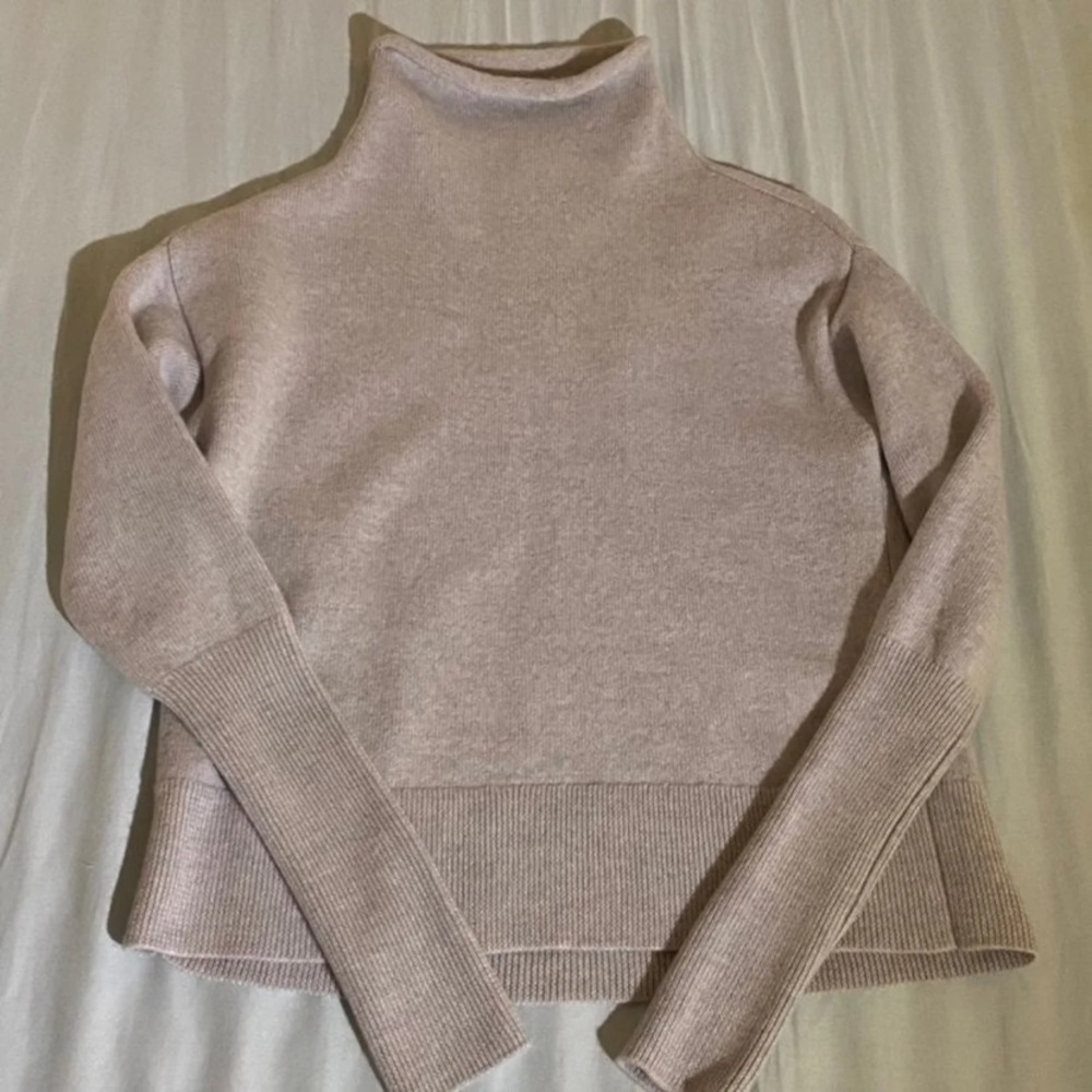 Aritzia Wilfred Cyprie Sweater in Heather Birch XXS